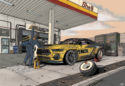 Ford Mustang Spec 5D poster