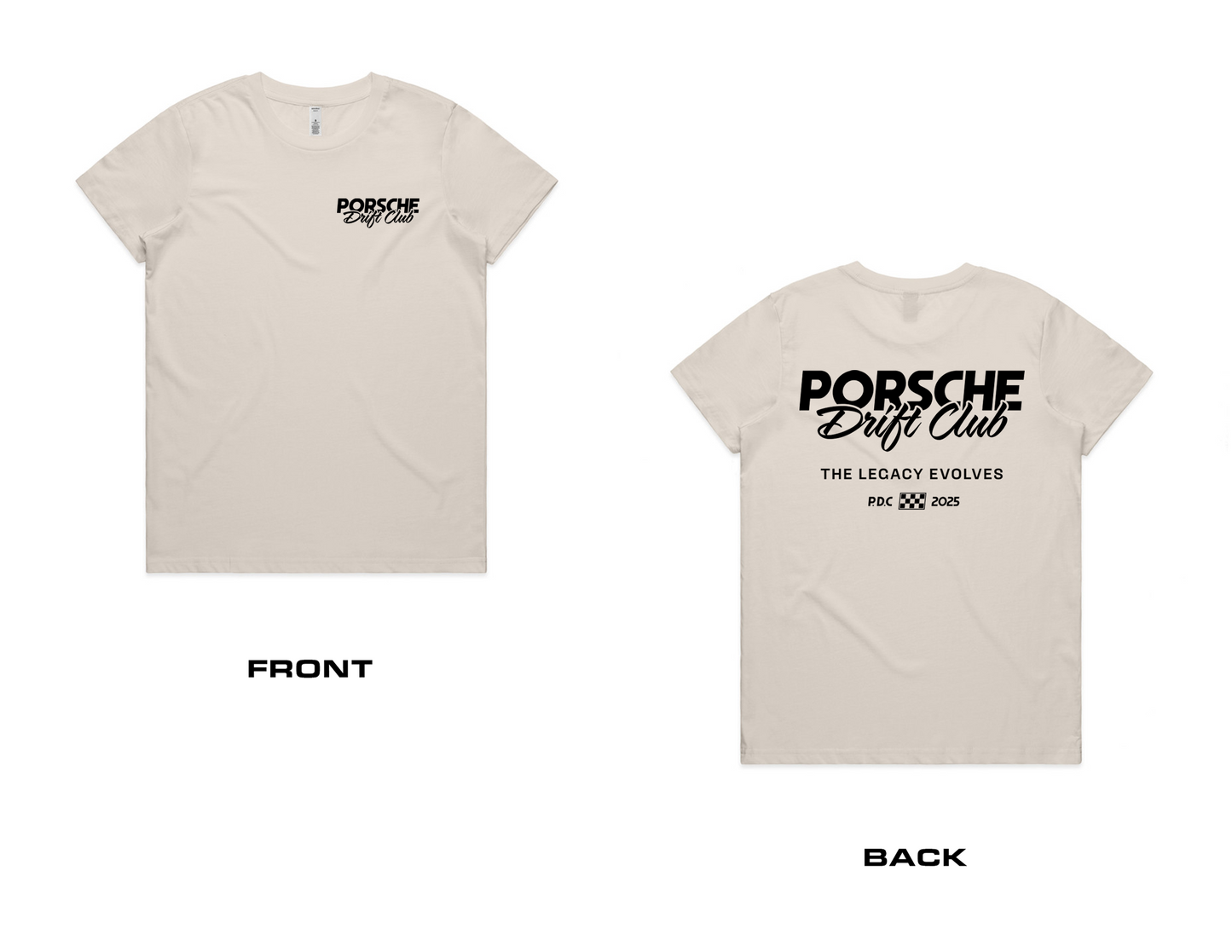 Porsche Drift Club Womens Tee
