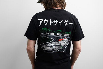 “OUTSIDER E36" Tee